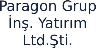 Paragon Grup İnşaat logosu