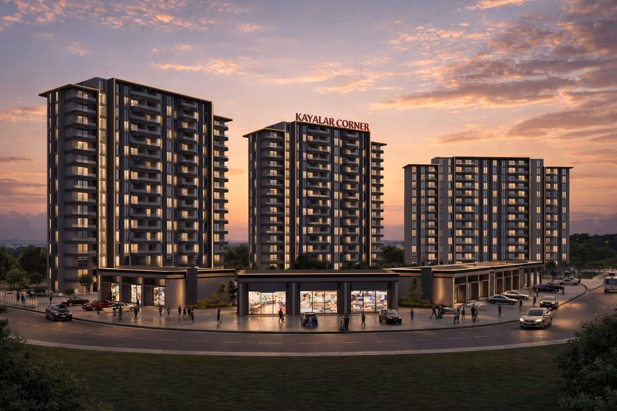 Kayalar Corner dış görünümü