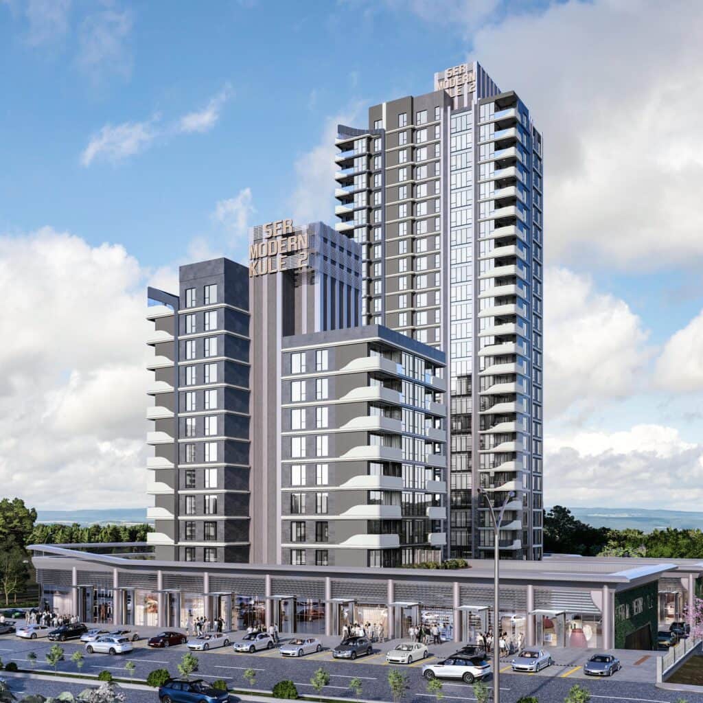 Ser Modern Kule 2 dış görünümü